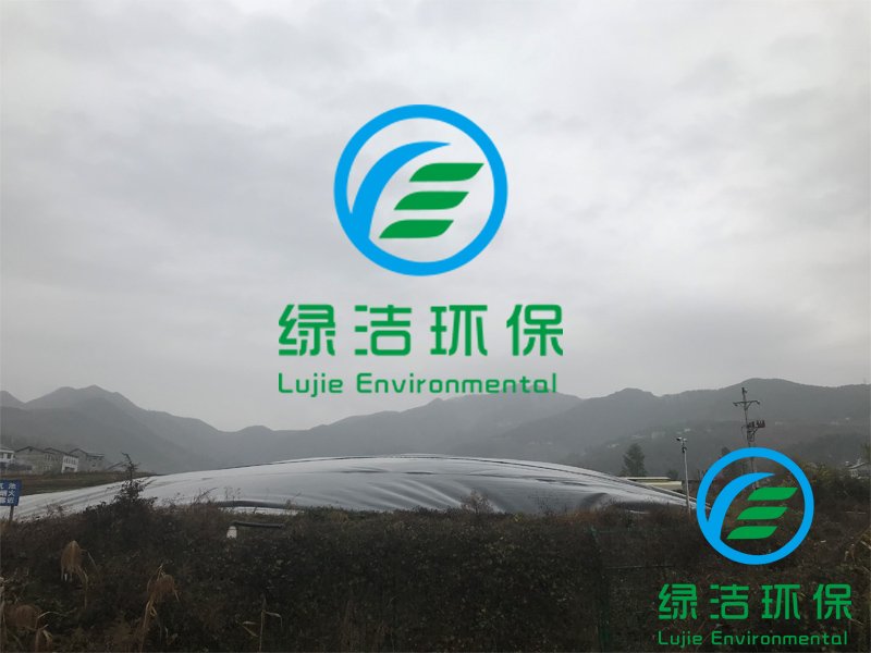 四川達(dá)州萬(wàn)源黑膜沼氣工程5000立方